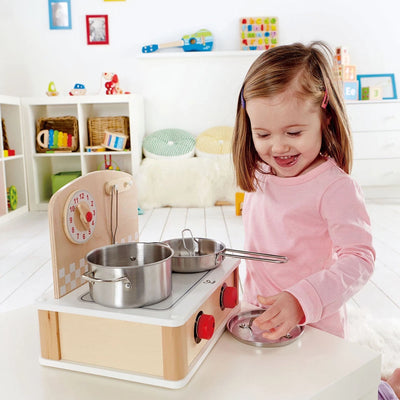 Fidtoy Cuisine Enfant 2-en-1 Cuisinière Gril Jouet de Cuisine
