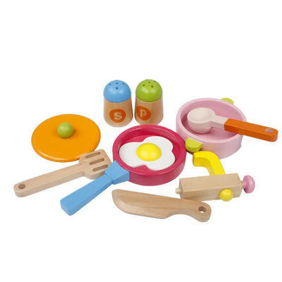 Cocina pequeña de madera