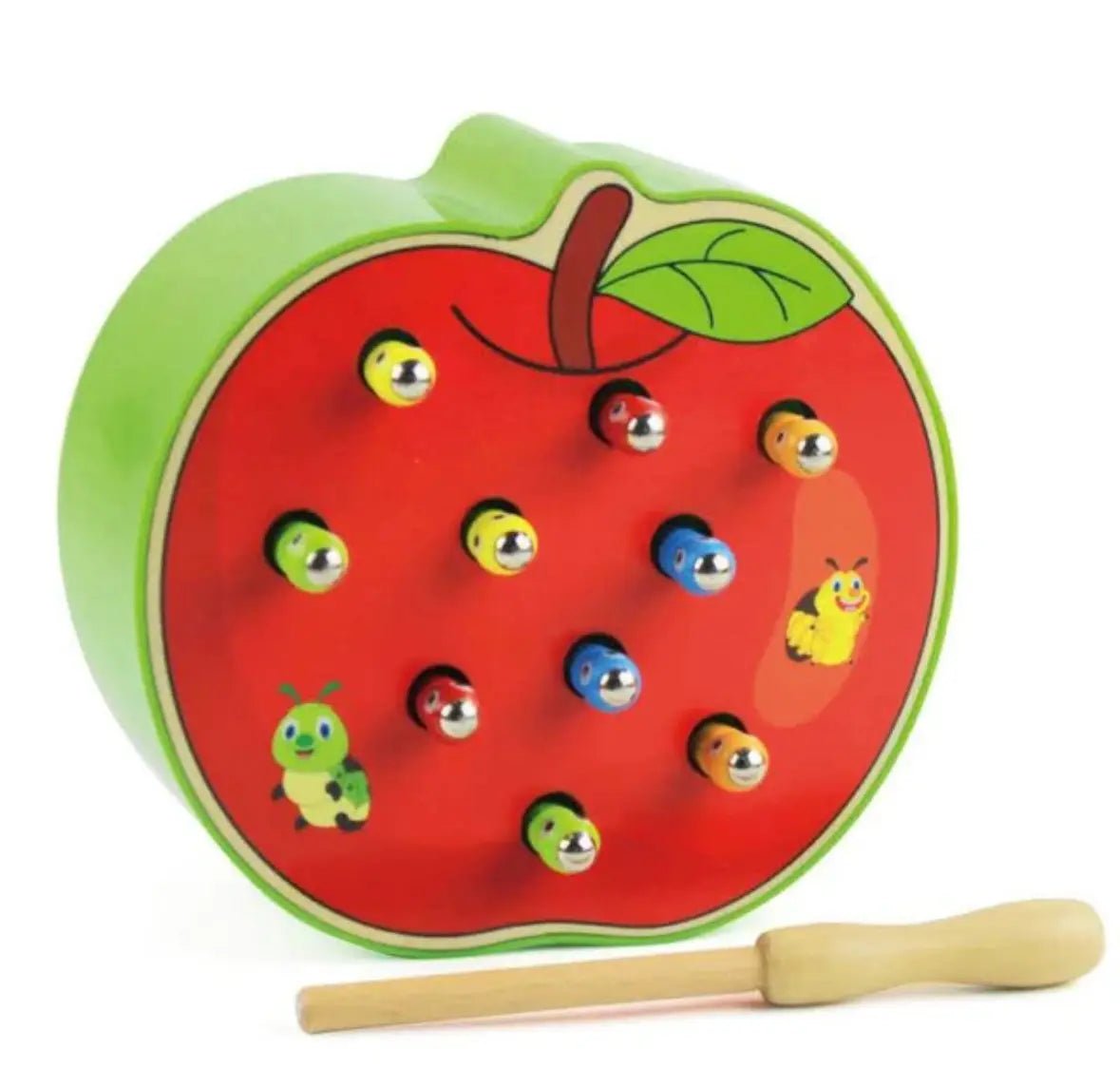 Jouet magnétique en bois | Jeu d'attrape-insectes | Jouet Montessori pour enfants