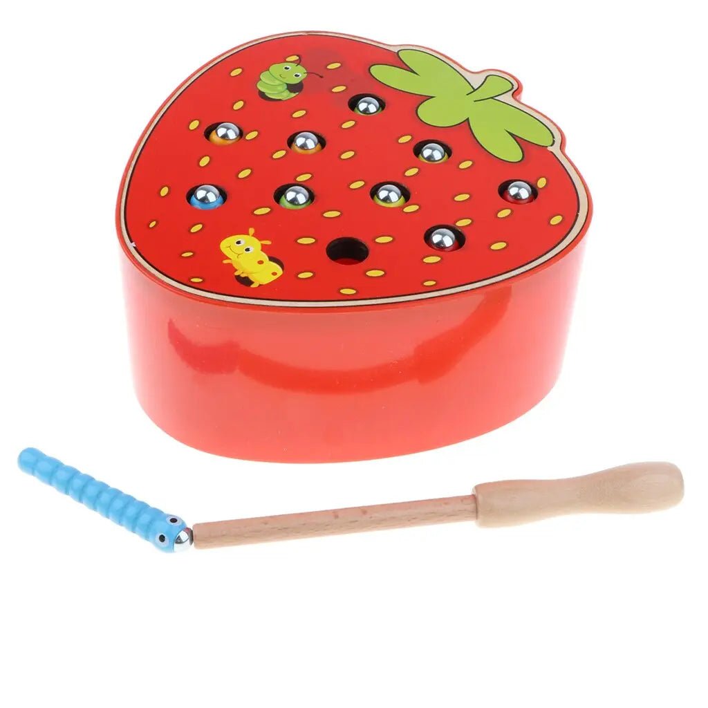 Jouet magnétique en bois | Jeu d'attrape-insectes | Jouet Montessori pour enfants