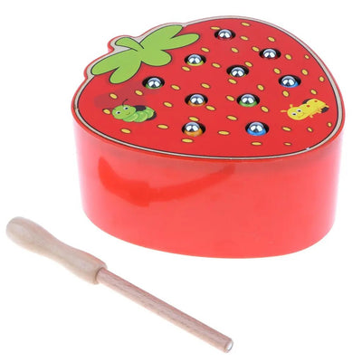 Jouet magnétique en bois | Jeu d'attrape-insectes | Jouet Montessori pour enfants