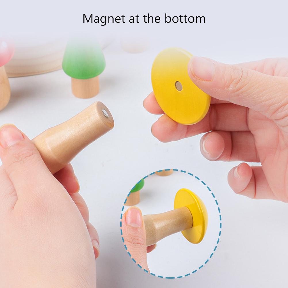 Meilleur jeu Montessori Pic Attrape-vers - Jouets de motricité fine